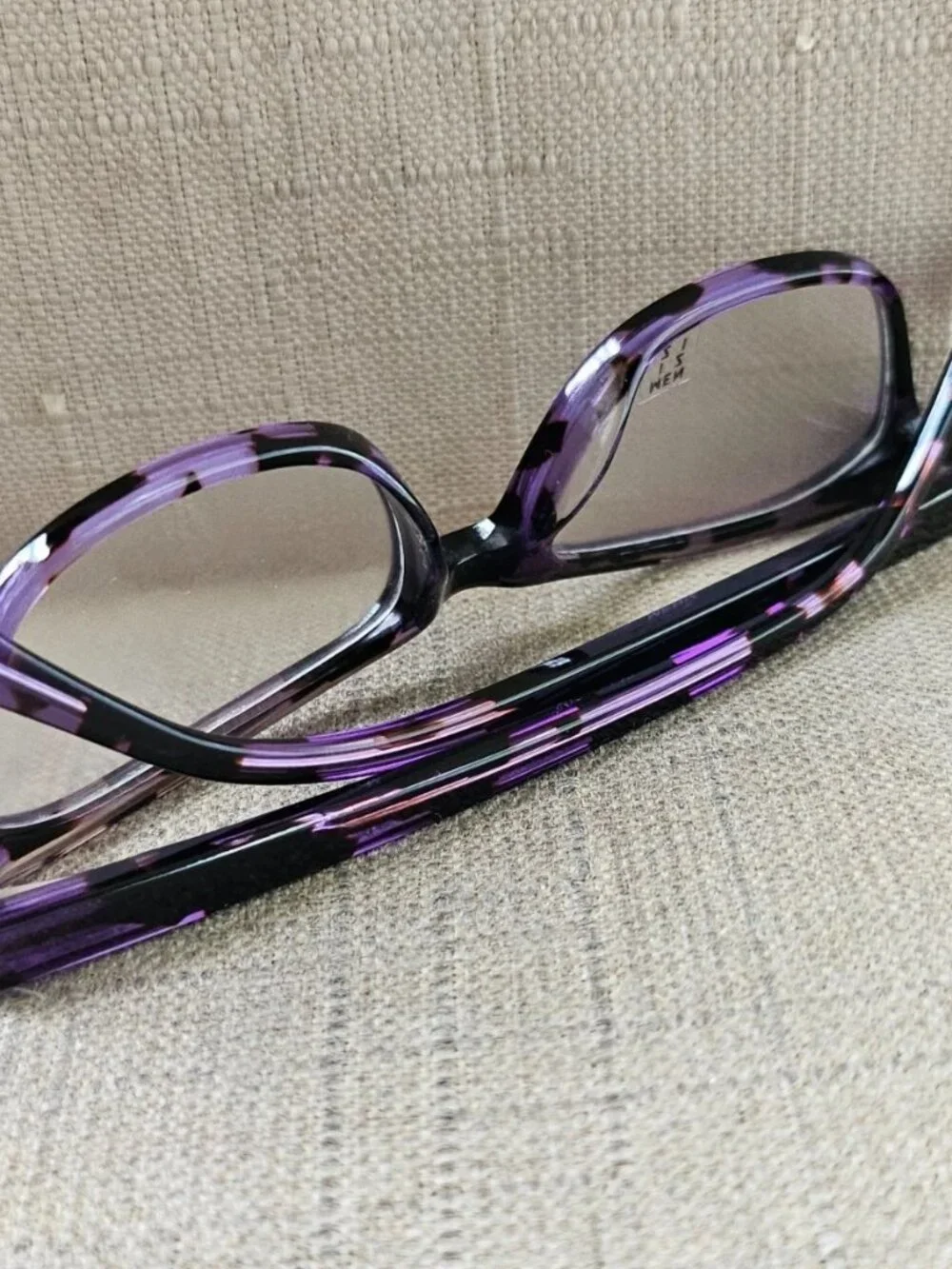 Menizzi Women Eyeglasses Frame Purple Tortoise Eyewear MA3088 Glasses New
